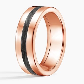 Boulevard 7mm Wedding Ring in 14K Rose Gold