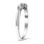 The Hornbrook Ring, smalltop view on a hand