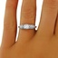 The Lentia Ring, smalltop view on a hand