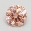 1.88 Ct. Fancy Intense Pink Round Lab Grown Diamond
