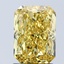 2.06 Ct. Fancy Vivid Yellow Radiant Lab Grown Diamond