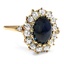 Retro Sapphire Vintage Ring