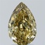 1.50 Ct. Fancy Intense Grayish Yellow Pear Lab Grown Diamond