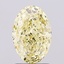 2.11 Ct. Fancy Light Yellow Oval Lab Grown Diamond
