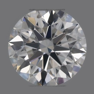Round diamond — real photo