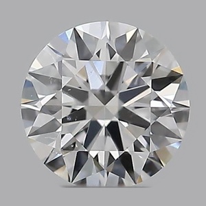 Round diamond — real photo