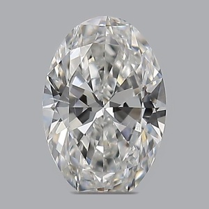 Oval diamond — real photo