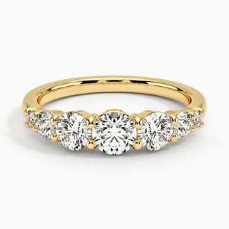 Meredith Graduated Diamond Ring - Brilliant Earth
