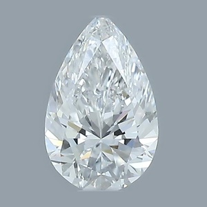 Pear diamond — real photo