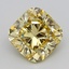 2.77 Ct. Fancy  Yellow Cushion Lab Grown Diamond