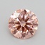 1.76 Ct. Fancy Intense Pink Round Lab Grown Diamond