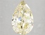 4.57 Ct. Fancy Intense Yellow Pear Lab Grown Diamond