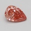 1.05 Ct. Fancy Vivid Pink Pear Lab Grown Diamond