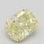 2.00 Ct. Fancy Yellow Cushion Diamond