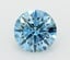 1.47 Ct. Fancy Vivid  Blue Round Lab Grown Diamond