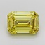 5.56 Ct. Fancy Intense Yellow Emerald Lab Grown Diamond