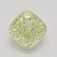 1.02 Ct. Fancy Light Yellow Cushion Diamond