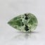 6.9x4.3mm Unheated Green Pear Montana Sapphire