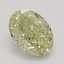 1.00 Ct. Fancy Light Brownish Greenish Yellow Oval Diamond