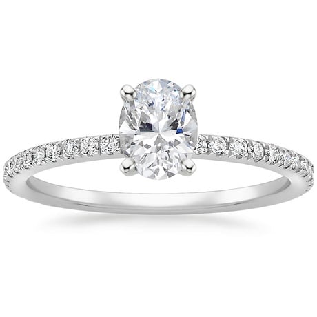 18K White Gold Luxe Ballad Bridal Set (1/2 ct. tw.)