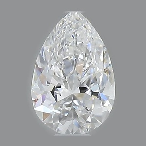 Pear diamond — real photo