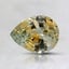 7.2x5.6mm Parti-Color Pear Montana Sapphire