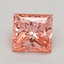 1.70 Ct. Fancy Intense Pink Princess Lab Grown Diamond
