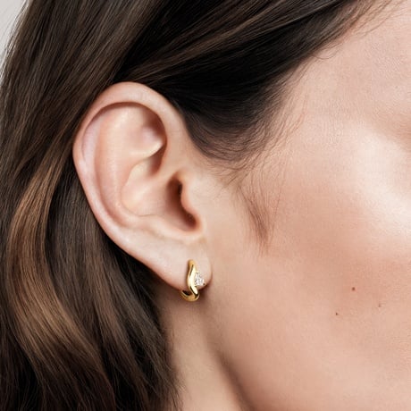 Silhouette Lab Diamond Hoop Earrings (1/5 ct. tw.)