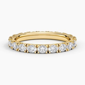 Nathalie Oval Eternity Lab Diamond Ring