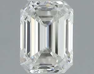 Emerald diamond — real photo