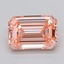 3.00 Ct. Fancy Vivid  Pink Emerald Lab Grown Diamond
