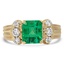 Retro Emerald Vintage Ring