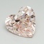 9.30 Ct. Fancy Intense Pink Heart Lab Grown Diamond