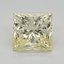 1.70 Ct. Fancy Light Yellow Princess Lab Grown Diamond