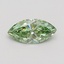 1.01 Ct. Fancy Vivid Green Marquise Lab Grown Diamond