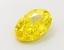 1.46 Ct. Fancy Vivid  Yellow Oval Lab Grown Diamond