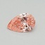 0.31 Ct. Fancy Vivid Pink Pear Lab Grown Diamond