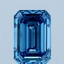 2.02 Ct. Fancy Vivid Blue Emerald Lab Grown Diamond