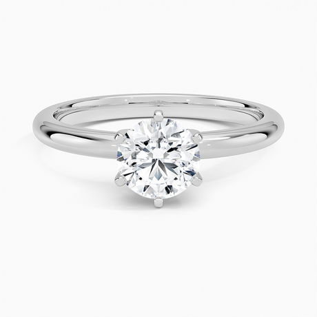 Six-Prong 2mm Comfort Fit Solitaire Ring - Brilliant Earth