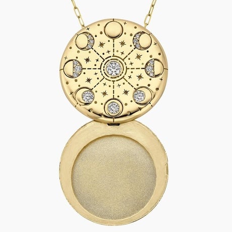 To the Moon Diamond Locket (1/3 ct. tw.)
