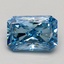 2.95 Ct. Fancy Vivid Blue Radiant Lab Grown Diamond