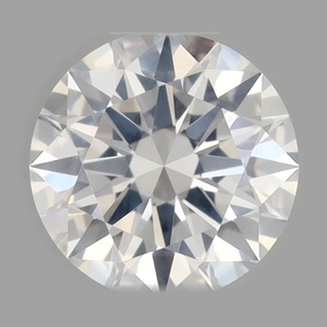 Round diamond — real photo