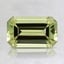 8x4.9mm Unheated Yellow Emerald Australian Sapphire