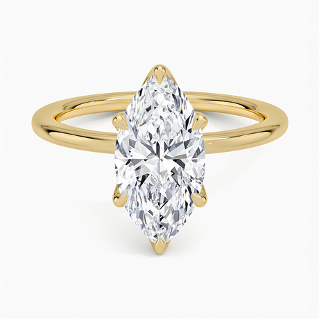 Petite Elodie Flush Fit Solitaire Ring
