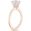 14K Rose Gold Vita Diamond Ring, smallside view