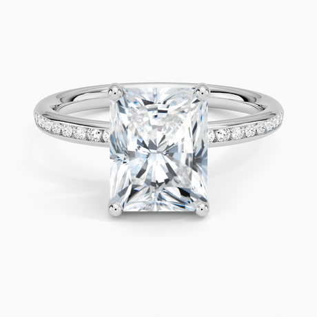 18K White Gold Tabitha Channel Set Diamond Ring