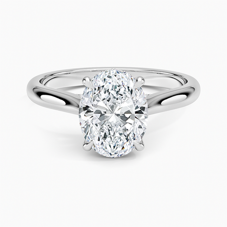 18K White Gold Dawn 2mm Diamond Ring