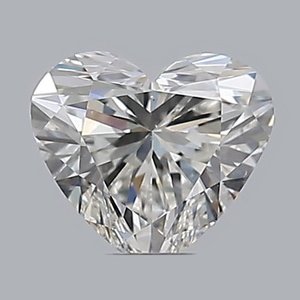 Heart diamond — real photo