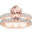 14KR Morganite Luxe Sienna Diamond Bridal Set (1 1/8 ct. tw.), smalltop view