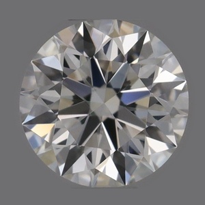 Round diamond — real photo